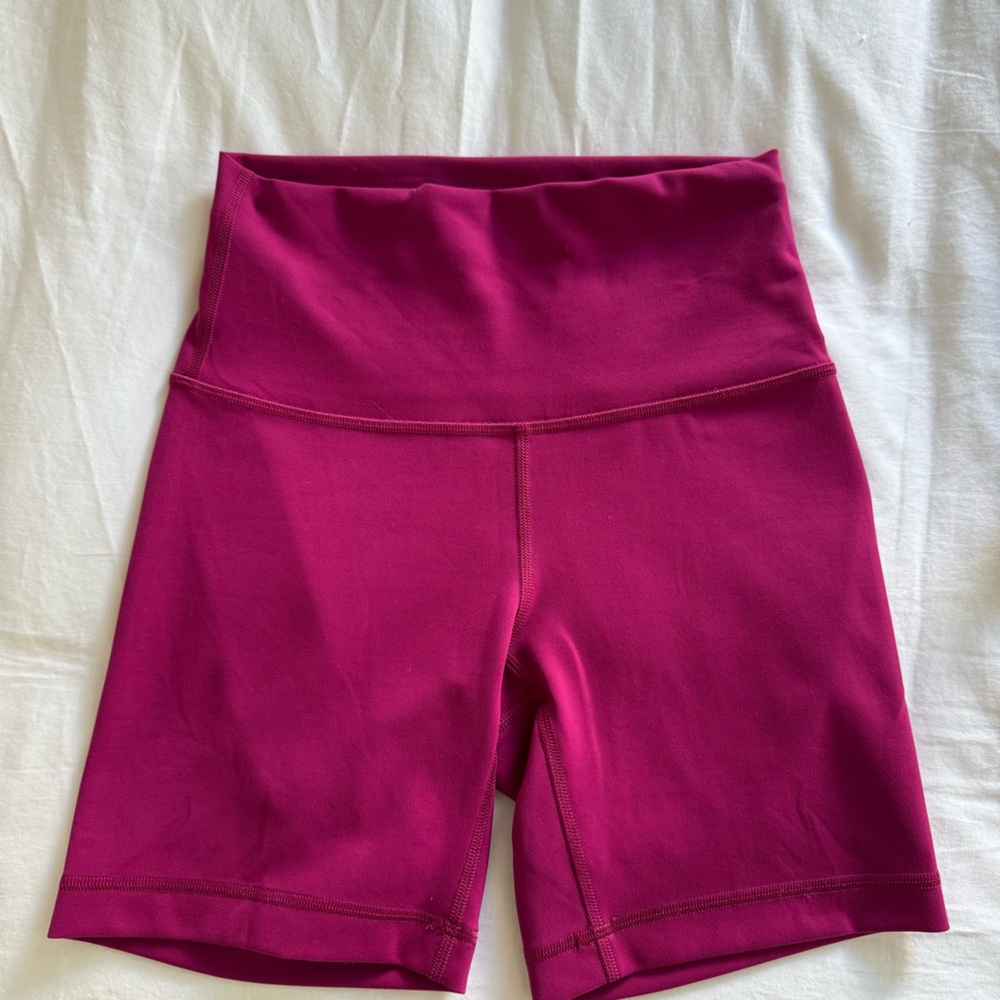 lululemon athletica wunder train biker shorts